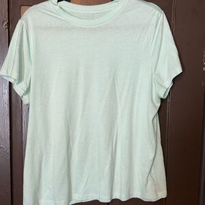 A New Day Light Green Short Sleeve Tee
